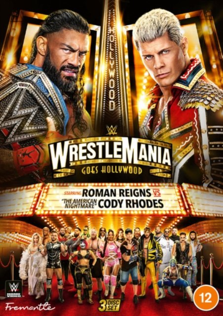 Cover for WWE  Wrestlemania 39 (DVD) (2023)