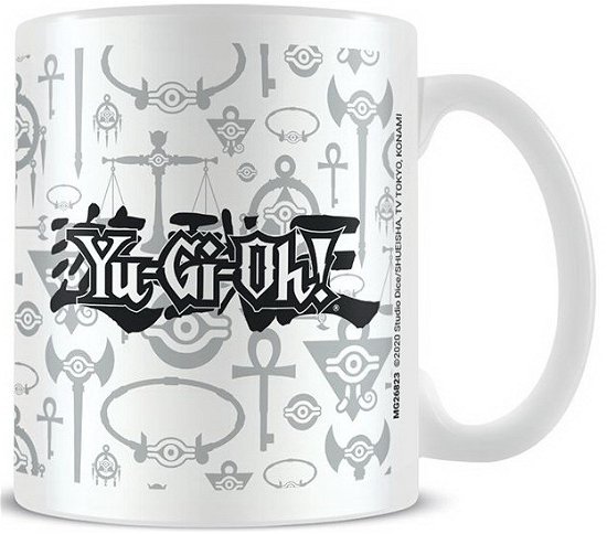 YU-GI-OH! - Mug - 300 ml - Logo Black & White - TShirt - Mercancía - Pyramid Posters - 5050574268233 - 