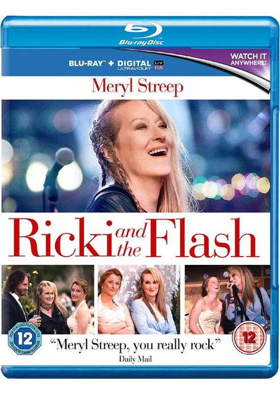 Ricki And The Flash - Ricki and the Flash - Películas - Sony Pictures - 5050629641233 - 28 de diciembre de 2015