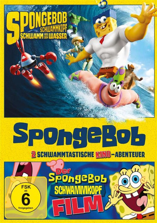 Spongebob Schwammkopf-der Film & Spongebob... - Keine Informationen - Filmes - PARAMOUNT HOME ENTERTAINM - 5053083084233 - 4 de abril de 2018