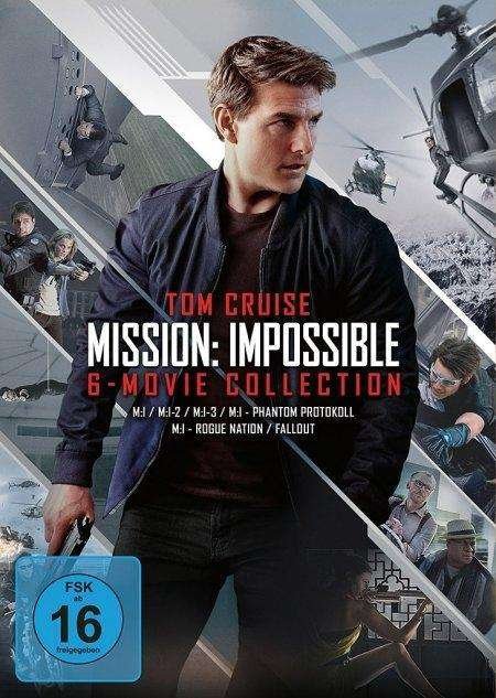 Cover for Tom Cruise,ving Rhames,simon Pegg · Mission: Impossible-6-movie Collection (DVD) (2018)