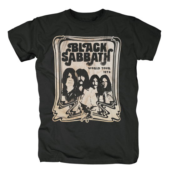 Cover for Black Sabbath · World Tour'78 Black (T-shirt) [size M] (2015)