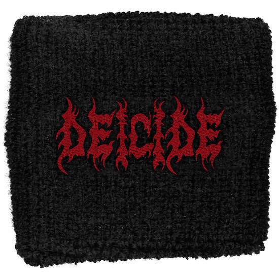 Deicide Embroidered Wristband: Logo (Loose) - Deicide - Merchandise -  - 5055339790233 - 