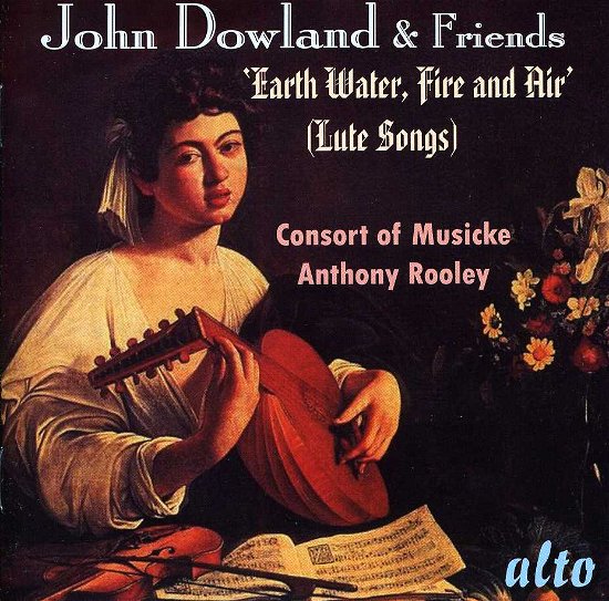 Cover for Consort of Musicke / Rooley · Lute Songs Alto Klassisk (CD) (2013)