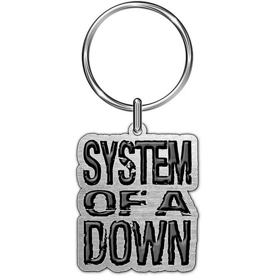 System Of A Down Keychain: Logo - System Of A Down - Merchandise -  - 5056365723233 - 