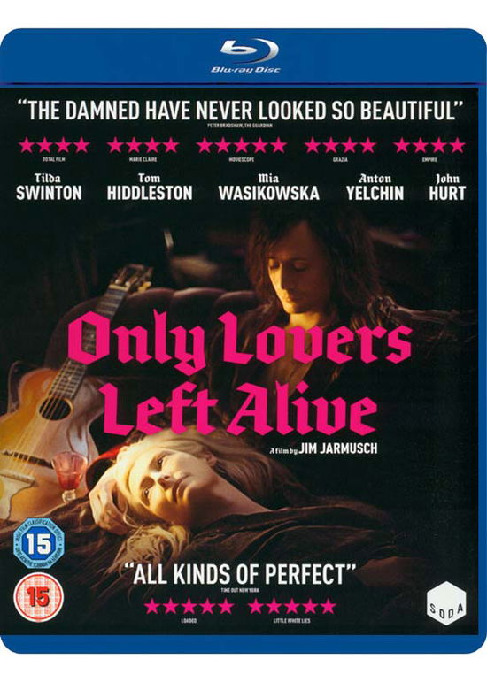 Cover for Only Lovers Left Alive BD · Only Lovers Left Alive (Blu-Ray) (2014)