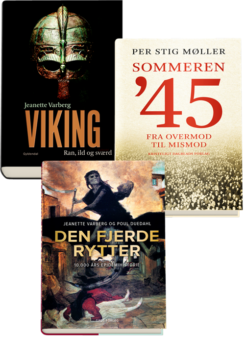 Cover for Ingen Forfatter · 3 historie-bestsellere pakke (Book) [1e uitgave] (2021)