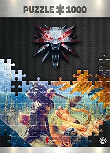 Cover for Good Loot The Witcher Griffin Fight 1000pcs Puzzle Puzzles (Puslespil)