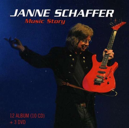 Cover for Janne Schaffer · Music Story (CD) [Box set] (2010)