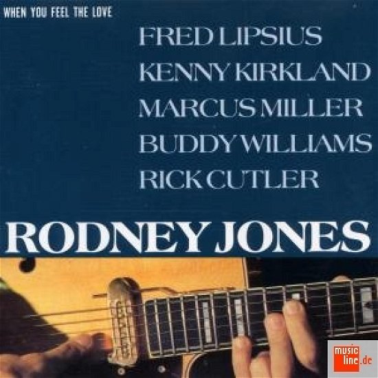 Cover for Rodney Jones · Same (CD)