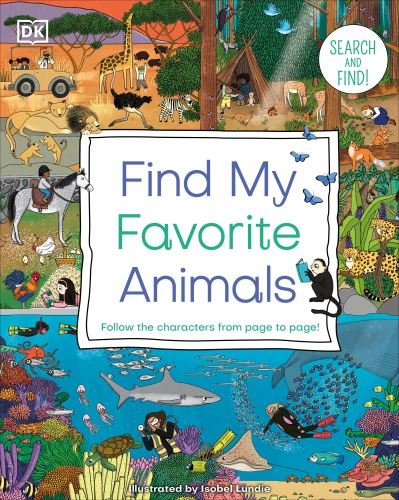 Cover for Dk · Find My Favorite Animals (N/A) (2022)