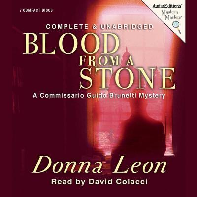 Cover for Donna Leon · Blood from a Stone (Commissario Guido Brunetti Mysteries) (MP3-CD) [Unabridged edition] (2005)