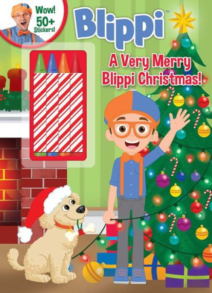 Cover for Thea Feldman · Blippi: A Very Merry Blippi Christmas (Paperback Book) (2022)