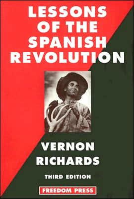 Cover for Vernon Richards · Lessons of the Spanish Revolution (Paperback Book) (1983)