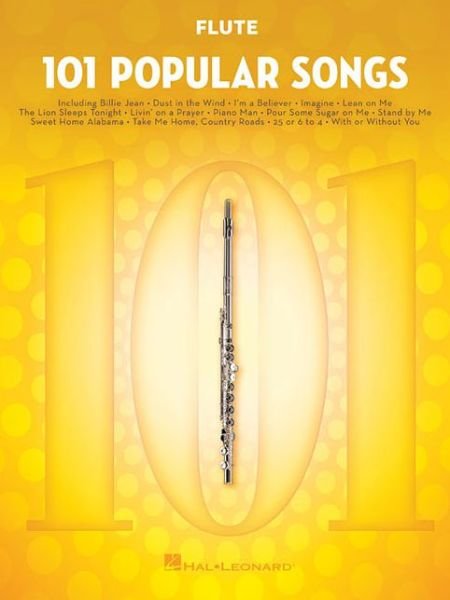 Cover for Hal Leonard Publishing Corporation · 101 Popular Songs: For Flute (Buch) (2017)