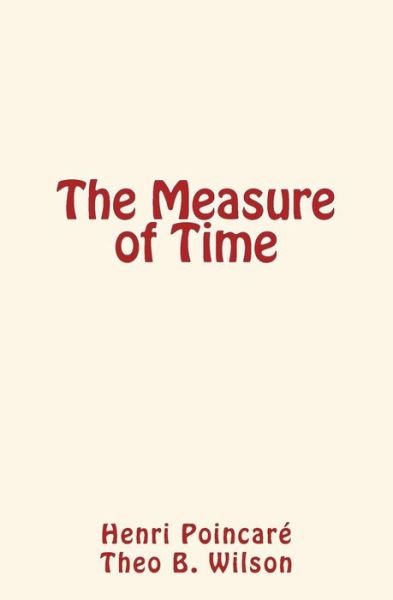 Cover for Henri Poincaré · The Measure of Time (Paperback Book) (2016)