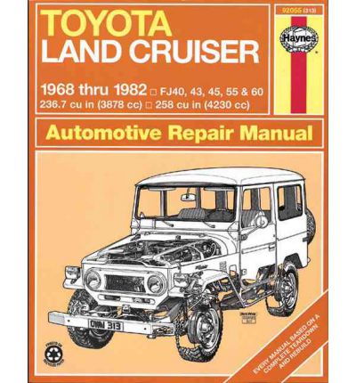 Cover for Haynes Publishing · Toyota Land Cruiser (68 - 82) (Hardcover Book) [3 Revised edition] (1988)