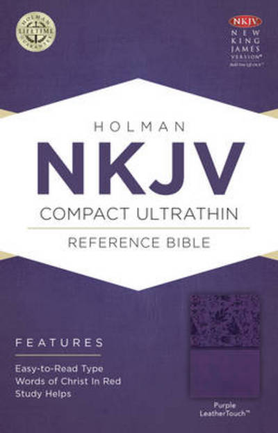 Cover for Broadman &amp; Holman Publishers · Compact Ultrathin Bible-nkjv (Leather Book) [Purple Imitation] (2014)