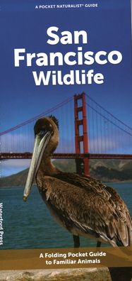 Cover for Waterford Press · San Francisco Wildlife: A Folding Pocket Guide to Familiar Animals (Pamphlet) (2023)