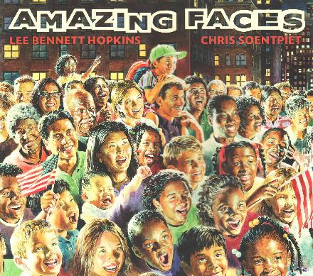 Cover for Lee Bennett Hopkins · Amazing Faces (Paperback Book) (2015)