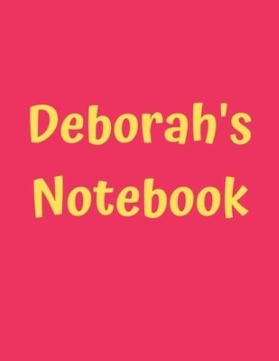 Cover for 99 Notes · Deborah's Notebook (Pocketbok) (2019)
