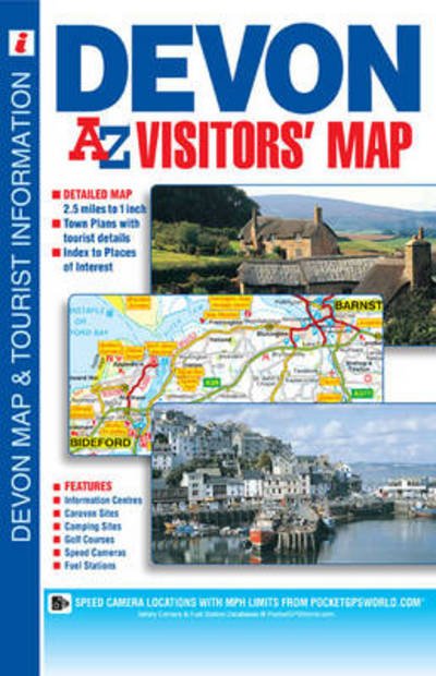 Cover for Geographers' A-Z Map Company · Devon Visitors Map - A-Z Visitors Map (Map) [9 Revised edition] (2018)