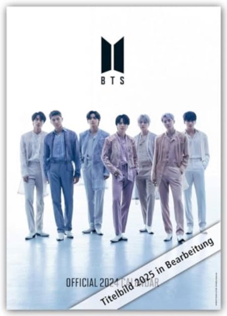 Official BTS A3 Calendar 2025 -  - Gadżety - Danilo Promotions Limited - 9781835270233 - 1 września 2024