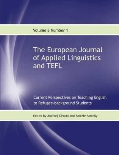 Cover for Andrzej Cirocki · The European Journal of Applied Linguistics and TEFL Volume 8 Number 1 (Taschenbuch) (2019)