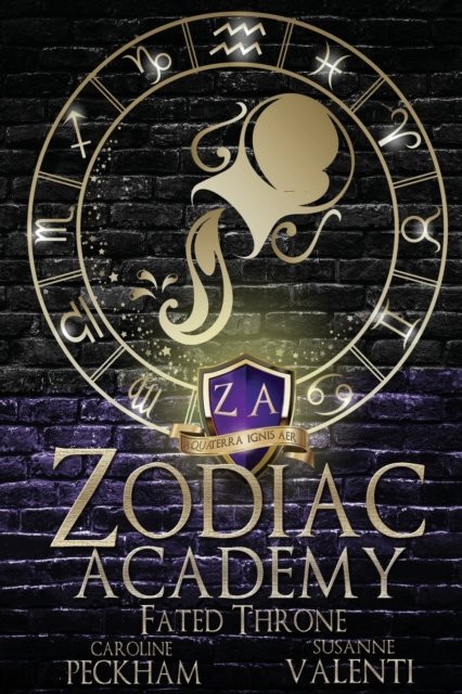 Cover for Caroline Peckham · Zodiac Academy 6: Fated Throne (Paperback Bog) (2022)