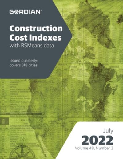 Cover for Rsmeans · Construction Cost Indexes July 2022 (Pocketbok) (2022)