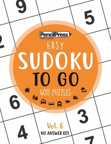 Cover for Sudoku Puzzle Books · SUDOKU TO GO (400 Puzzles, easy) (Taschenbuch) (2017)