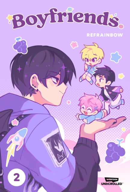 Cover for Refrainbow · Boyfriends. Volume Two: A WEBTOON Unscrolled Graphic Novel (Taschenbuch) (2024)