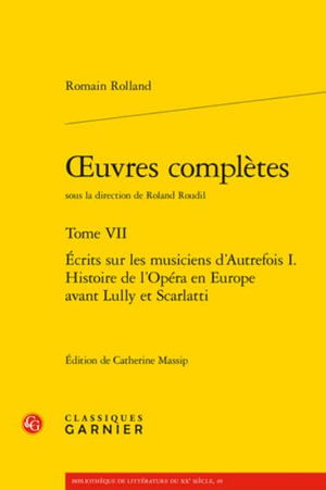 Cover for Romain Rolland · OEuvres Completes. Tome VII (Book) (2024)