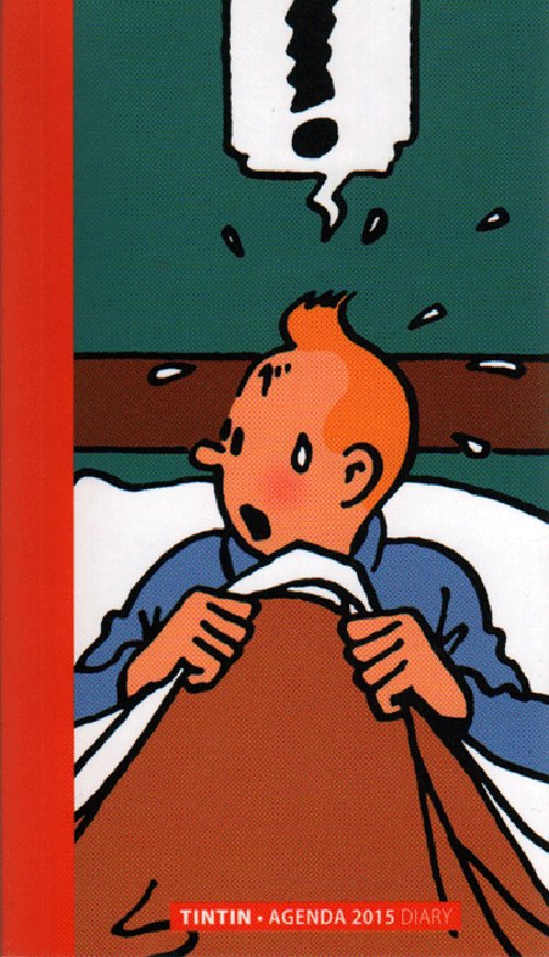 Tintin lommebogskalender 2015 - Hergé - Bøger - Moulinsart - 9782874243233 - 1. september 2014
