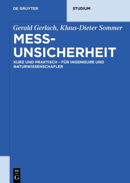 Cover for Gerlach · Messunsicherheit (Book) (2024)