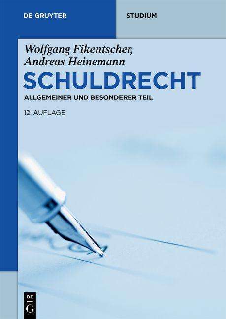 Cover for Fikentscher · Schuldrecht (Book) (2022)