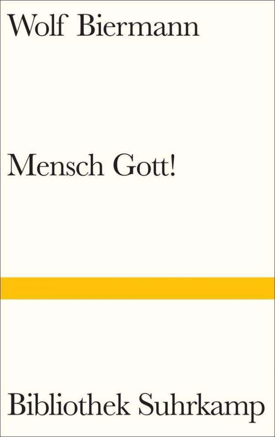 Cover for Biermann · Mensch Gott! (Book)