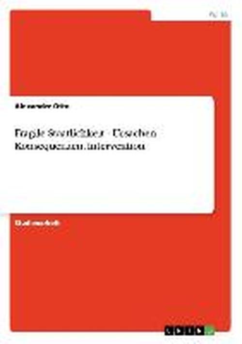 Cover for Otto · Fragile Staatlichkeit - Ursachen, (Buch) [German edition] (2009)