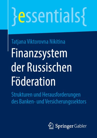 Cover for Nikitina · Finanzsystem der Russischen Foederation (Book) [1. Aufl. 2019 edition] (2018)