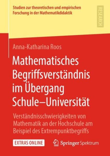 Cover for Roos · Mathematisches Begriffsverständnis (Book) (2020)