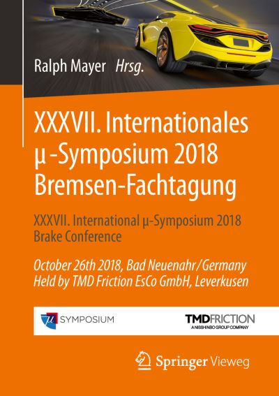 Cover for XXXVII. Internationales mi-Symposium 20 (Book) (2018)