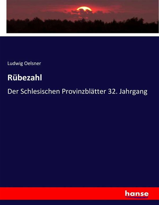 Cover for Oelsner · Rübezahl (Bok) (2017)