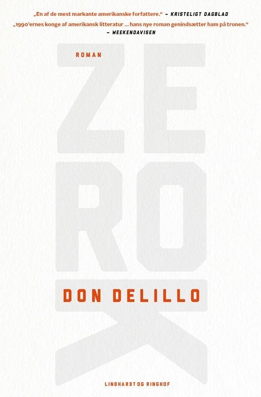 Cover for Don DeLillo · Zero K (Hæftet bog) [1. udgave] (2016)