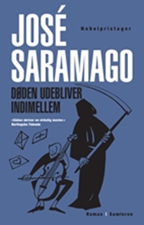 Cover for José Saramago · Døden udebliver indimellem (Sewn Spine Book) [1º edição] (2008)
