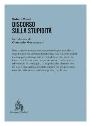 Cover for Robert Musil · Discorso Sulla Stupidita (Book)