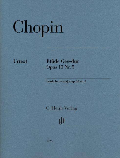 Cover for Chopin · Etüde Ges-dur op. 10,5, Klavier (Book)