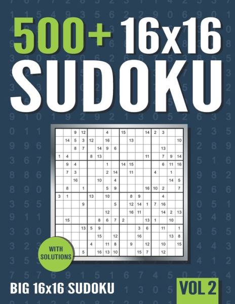 Cover for Visupuzzle Books · 16 x 16 Sudoku (Paperback Book) (2021)