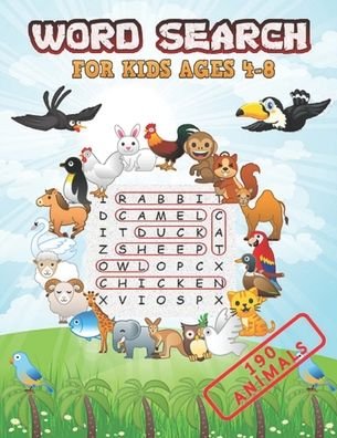Cover for Dabirek Dah · Word Search for Kids Ages 4-8 (Paperback Bog) (2020)