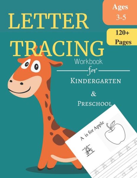 Cover for Karen Smith · Letter Tracing Workbook For Kindergarten and Preschool (Pocketbok) (2020)