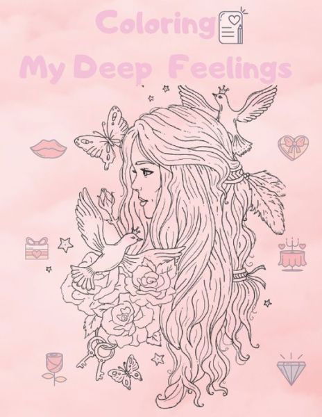 Cover for Far Hat · Coloring My Deep Feelings (Pocketbok) (2020)